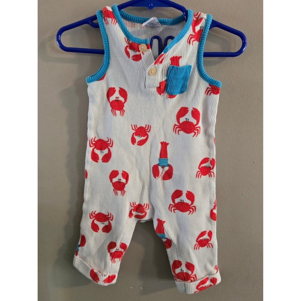 Old Navy Waffle-Knit Romper. Size 3/6‎ Months. VGUC